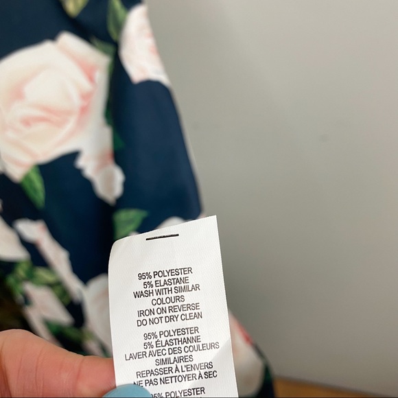 Boohoo NWT Off Shoulder Puff Sleeve Bardot Floral Maxi Dress Size 4 Small - Picture 11 of 13